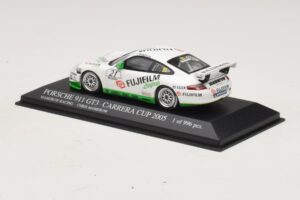 Porsche 911 996 GT3 Cup #21 Mamerow Porsche Carrera Cup Deutschland 2005 Minichamps 1:43 403056221 Pressofusione — immagine 3 di 4