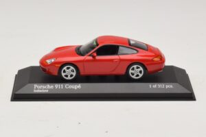 Porsche 911 996 Rosso Minichamps 1:43 400061181 Pressofusione