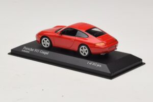 Porsche 911 996 Rosso Minichamps 1:43 400061181 Pressofusione — immagine 3 di 4