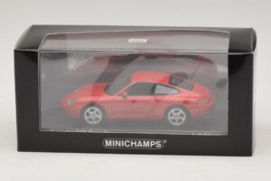 Porsche 911 996 Rosso Minichamps 1:43 400061181 Pressofusione — immagine 4 di 4