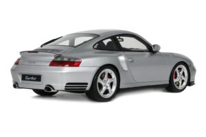 Porsche 911 996 Turbo Polar Silver GT Spirit 1:18 GT567 Resina — immagine 2 di 5