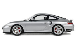 Porsche 911 996 Turbo Polar Silver GT Spirit 1:18 GT567 Resina — immagine 3 di 5