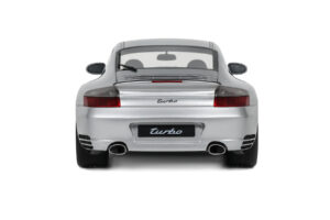 Porsche 911 996 Turbo Polar Silver GT Spirit 1:18 GT567 Resina — immagine 5 di 5