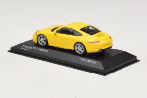 Porsche 911 996 Giallo Minichamps 1:43 400061182 Pressofusione — immagine 3 di 4