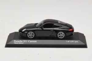 Porsche 911 997 Carrera Black Edition Minichamps 1:43 400066425 Pressofusione