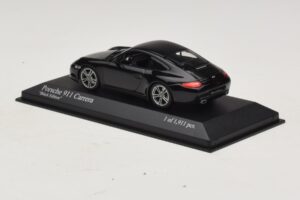 Porsche 911 997 Carrera Black Edition Minichamps 1:43 400066425 Pressofusione — immagine 3 di 4