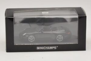 Porsche 911 997 Carrera Cabriolet Black Edition Minichamps 1:43 400066434 Pressofusione — immagine 4 di 4