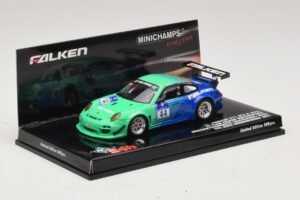 Porsche 911 997 GT3 R Falken #44 Nurburgring 2011 Minichamps 1:43 447116144 Pressofusione — immagine 2 di 5