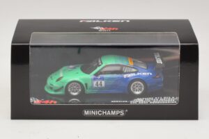 Porsche 911 997 GT3 R Falken #44 Nurburgring 2011 Minichamps 1:43 447116144 Pressofusione — immagine 5 di 5