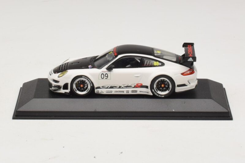 Porsche 911 997 GT3 RSR #9 Presentation 2009 Minichamps 1:43 400096909 Pressofusione
