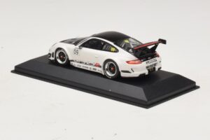 Porsche 911 997 GT3 RSR #9 Presentation 2009 Minichamps 1:43 400096909 Pressofusione — immagine 3 di 4