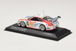 Porsche 911 997 GT3 RSR GT2 #76 R. Narac / J-K. Vernay / P. Pilet 24 Hours of Le Mans 2010 Minichamps 1:43 410106976 Pressofu — immagine 3 di 4
