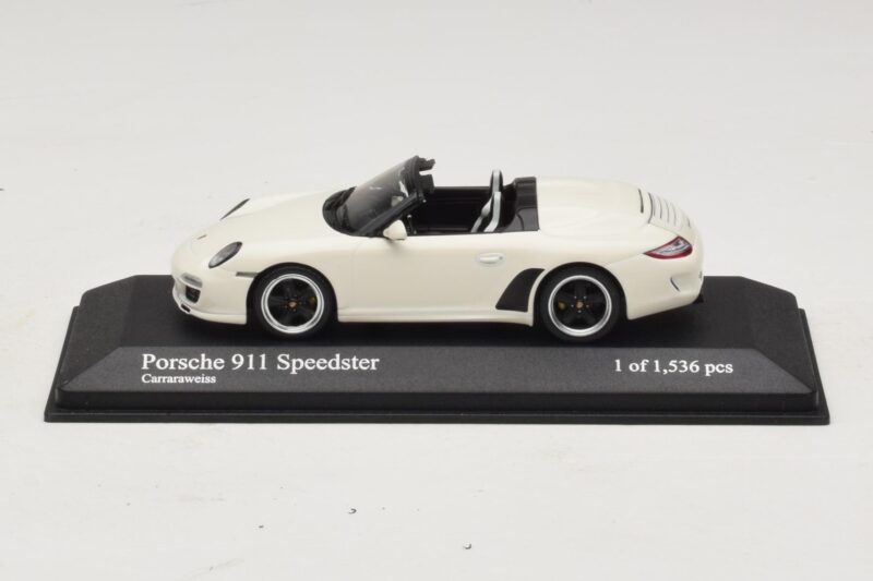 Porsche 911 997 Speedster Bianco Minichamps 1:43 400069531 Pressofusione