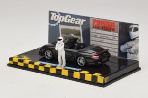 Porsche 911 997 Turbo Cabriolet Nero Top Gear Edition Minichamps 1:43 519436930 Pressofusione — immagine 3 di 5