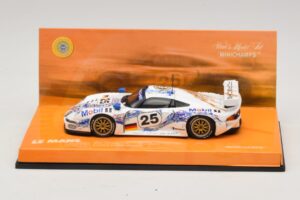 Porsche 911 GT1 #25 B. Wollek / T. Boutsen / H-J. Stuck 24 Hours of Le Mans 1996 Minichamps 1:43 403966625 Pressofusione