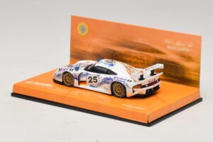 Porsche 911 GT1 #25 B. Wollek / T. Boutsen / H-J. Stuck 24 Hours of Le Mans 1996 Minichamps 1:43 403966625 Pressofusione — immagine 3 di 5