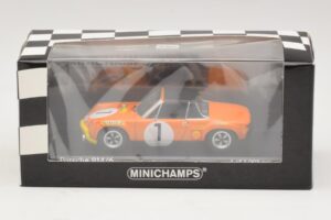 Porsche 914/6 #1 G. Larrousse / H. Marko Winners Marathon de la Route 1970 Minichamps 1:43 400706501 Pressofusione — immagine 4 di 4