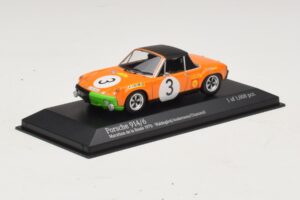 Porsche 914/6 #3 B. Waldegard / O. Andersson Marathon de la Route 1970 Minichamps 1:43 400706503 Pressofusione — immagine 2 di 4