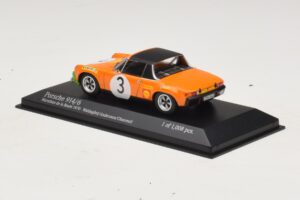 Porsche 914/6 #3 B. Waldegard / O. Andersson Marathon de la Route 1970 Minichamps 1:43 400706503 Pressofusione — immagine 3 di 4