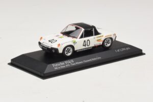 Porsche 914/6 #40 G. Chasseuil / C. Ballot-Lena Class Winners 24 Hours of Le Mans 1970 Minichamps 1:43 400706540 Pressofusion — immagine 2 di 4