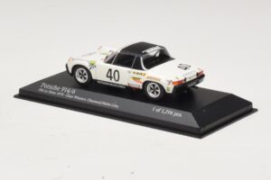 Porsche 914/6 #40 G. Chasseuil / C. Ballot-Lena Class Winners 24 Hours of Le Mans 1970 Minichamps 1:43 400706540 Pressofusion — immagine 3 di 4