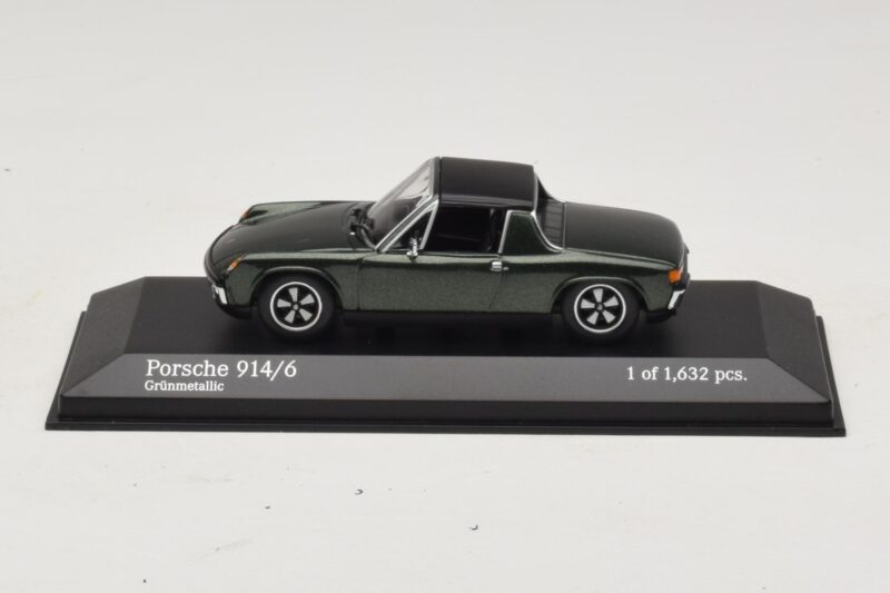 Porsche 914/6 Verde Minichamps 1:43 Porsche 914/6 Verde Minichamps 1:43 400065060 Pressofusione