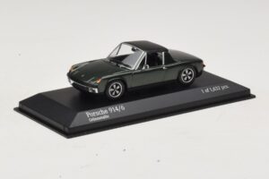 Porsche 914/6 Verde Minichamps 1:43 400065060 Pressofusione — immagine 2 di 4