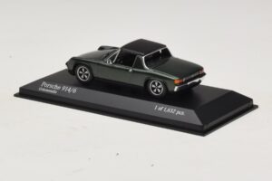 Porsche 914/6 Verde Minichamps 1:43 400065060 Pressofusione — immagine 3 di 4