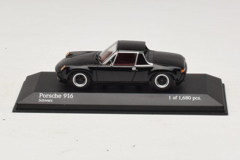 Porsche 916 Nero Minichamps 1:43 Porsche 916 Nero Minichamps 1:43 400066060 Pressofusione