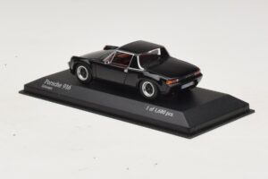 Porsche 916 Nero Minichamps 1:43 400066060 Pressofusione — immagine 3 di 4