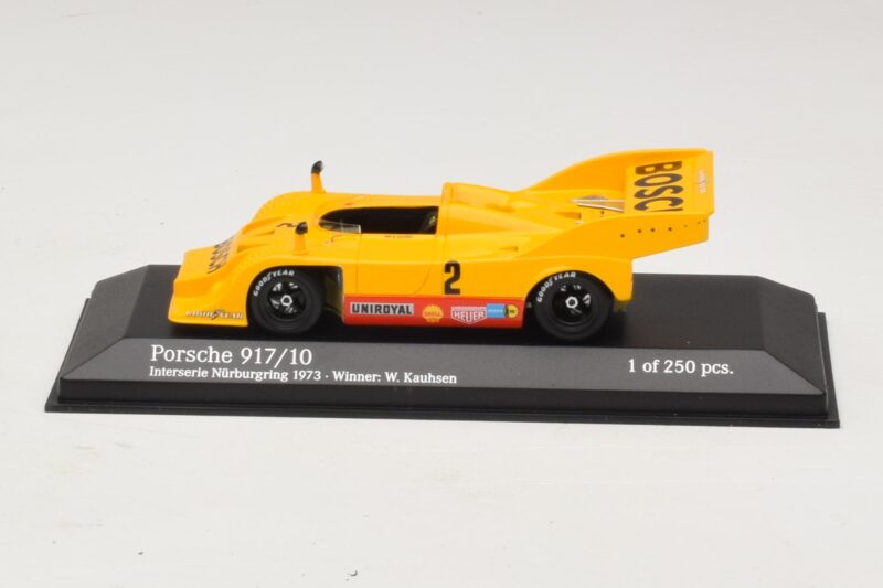 Porsche 917/10 #2 W. Kauhsen Interserie 1973 Minichamps 1:43 437736502 Pressofusione