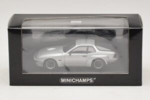 Porsche 924 Carrera GT Argento Minichamps 1:43 400066121 Pressofusione — immagine 4 di 4