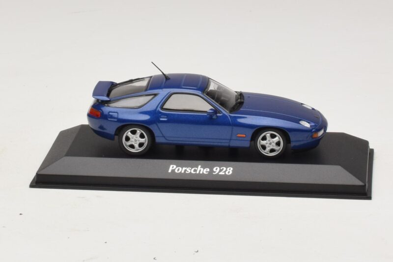 Porsche 928 Blu Metallizzato Maxichamps 1:43 940068101 Pressofusione