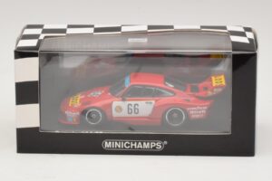 Porsche 935/77 #66 R. Stommelen DRM Nurburgring 1977 Minichamps 1:43 400776366 Pressofusione — immagine 4 di 4
