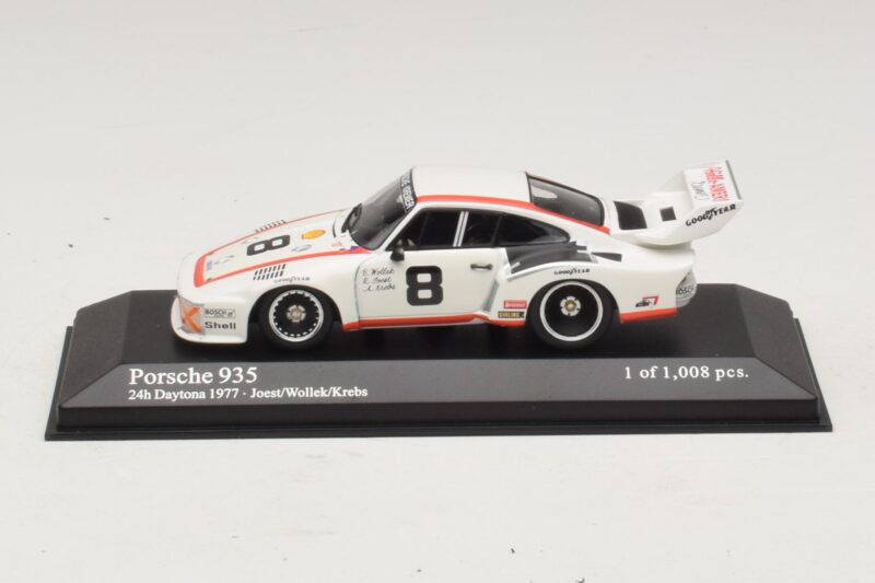 Porsche 935 Kremer Racing #8 R. Joest / B. Wollek 24 Hours of Daytona 1977 Minichamps 1:43 Porsche 935 Kremer Racing #8 R. Joest / B. Wollek 24 Hours of Daytona 1977 Minichamps 1:43 400776308 Pressofusione