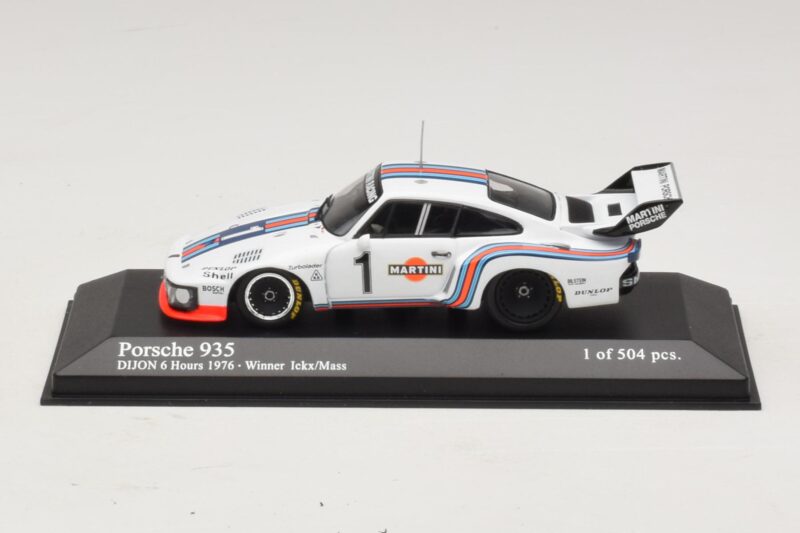 Porsche 935 Martini Racing #1 R. Stommelen / M. Schurti Winner Dijon 6 Hours 1976 Minichamps 1:43 Porsche 935 Martini Racing #1 R. Stommelen / M. Schurti Winner Dijon 6 Hours 1976 Minichamps 1:43 400766311 Pressofusione