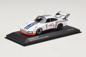 Porsche 935 Martini Racing #1 R. Stommelen / M. Schurti Winner Dijon 6 Hours 1976 Minichamps 1:43 400766311 Pressofusione — immagine 2 di 4