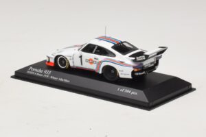 Porsche 935 Martini Racing #1 R. Stommelen / M. Schurti Winner Dijon 6 Hours 1976 Minichamps 1:43 400766311 Pressofusione — immagine 3 di 4