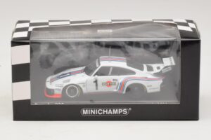 Porsche 935 Martini Racing #1 R. Stommelen / M. Schurti Winner Dijon 6 Hours 1976 Minichamps 1:43 400766311 Pressofusione — immagine 4 di 4