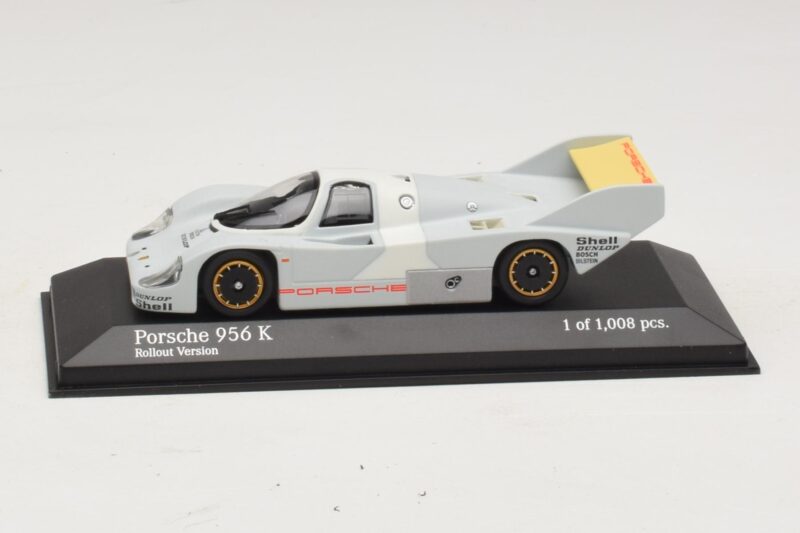 Porsche 956K Rollout Version 1982 Minichamps 1:43 400826799 Pressofusione