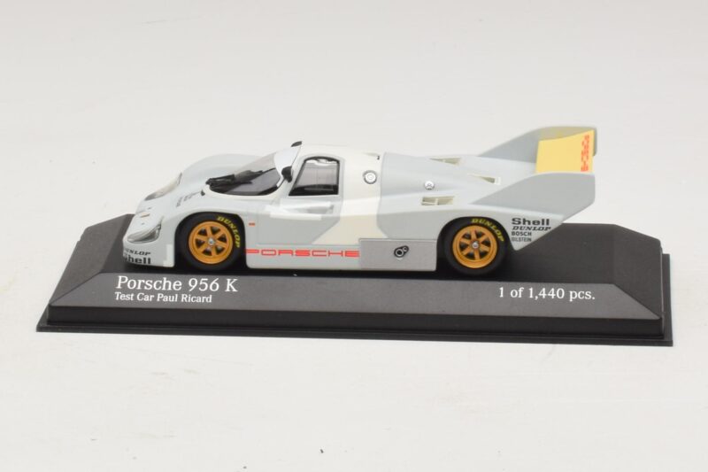 Porsche 956K Test Paul Ricard 1982 Minichamps 1:43 Porsche 956K Test Paul Ricard 1982 Minichamps 1:43 400826700 Pressofusione