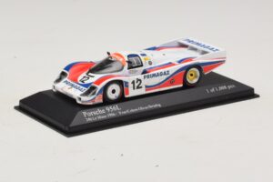 Porsche 956L #12 C. Yver / Cohen 24 Hours of Le Mans 1986 Minichamps 1:43 430866512 Pressofusione — immagine 2 di 4