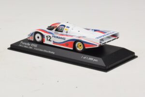 Porsche 956L #12 C. Yver / Cohen 24 Hours of Le Mans 1986 Minichamps 1:43 430866512 Pressofusione — immagine 3 di 4