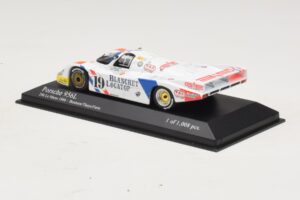 Porsche 956L #19 T. Boutsen / D. Theys 24 Hours of Le Mans 1986 Minichamps 1:43 430866519 Pressofusione — immagine 3 di 4