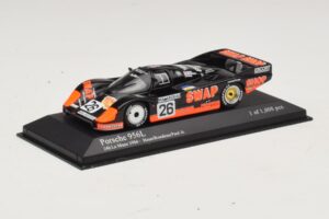 Porsche 956L #26 T-Bird Swap Shop P. Henn / J. Rondeau 24 Hours of Le Mans 1984 Minichamps 1:43 430846526 Pressofusione — immagine 2 di 4