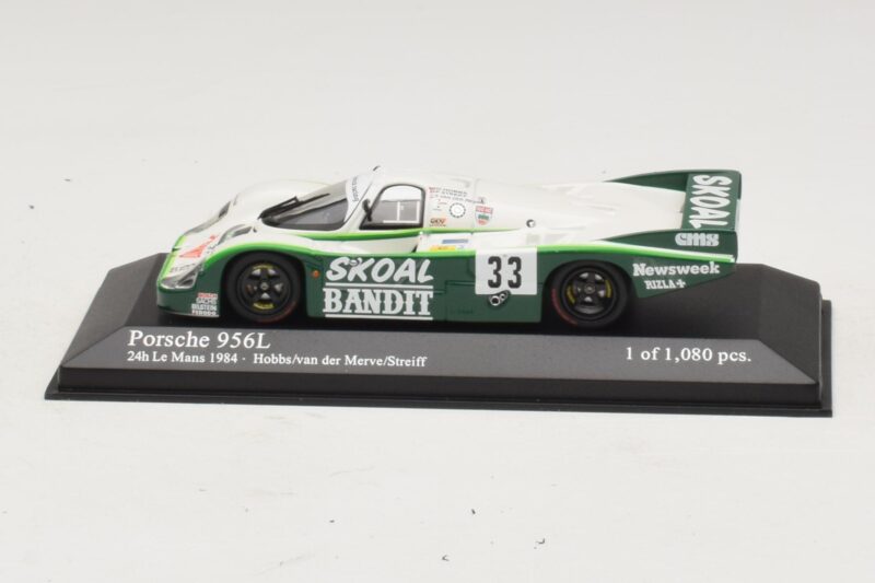 Porsche 956L #33 D. Hobbs / P. Streiff 24 Hours of Le Mans 1984 Minichamps 1:43 Porsche 956L #33 D. Hobbs / P. Streiff 24 Hours of Le Mans 1984 Minichamps 1:43 430846533 Pressofusione