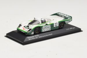 Porsche 956L #33 D. Hobbs / P. Streiff 24 Hours of Le Mans 1984 Minichamps 1:43 430846533 Pressofusione — immagine 2 di 4