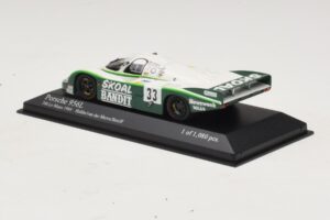 Porsche 956L #33 D. Hobbs / P. Streiff 24 Hours of Le Mans 1984 Minichamps 1:43 430846533 Pressofusione — immagine 3 di 4