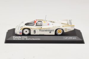 Porsche 956L Warsteiner #9 W. Brun / Bayern 24 Hours of Le Mans 1984 Minichamps 1:43 430846509 Pressofusione