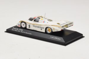 Porsche 956L Warsteiner #9 W. Brun / Bayern 24 Hours of Le Mans 1984 Minichamps 1:43 430846509 Pressofusione — immagine 3 di 4